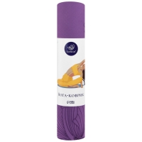 Коврик для йоги Sangh Flowers, 183х61х0,6 см, цвет фиолетовый Коврик для йоги Sangh Flowers, 183х61х0,6 см, цвет фиолетовый