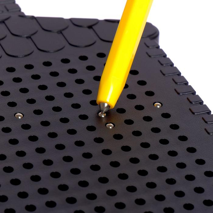 Планшет обучающий &laquo;Магнитное рисование&raquo;, цвет чёрный, 375 отверстий