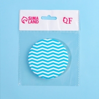 Зеркало складное &laquo;Геометрия&raquo;, d = 7,5 см, рисунок МИКС