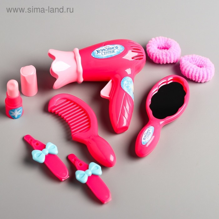 Набор парикмахера, в сумке &laquo;Анна и Эльза&raquo;, Холодное сердце