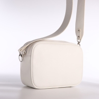 Сумка женская TEXTURA, маленький размер, цвет белый