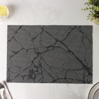 Салфетка сервировочная на стол Magistro «Мрамор», 45×30 см, цвет серый Салфетка сервировочная на стол Magistro «Мрамор», 45×30 см, цвет серый