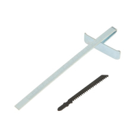 Лобзик ТУНДРА, 750 Вт, регулятор скорости, 3000 ходов/мин, 65 мм