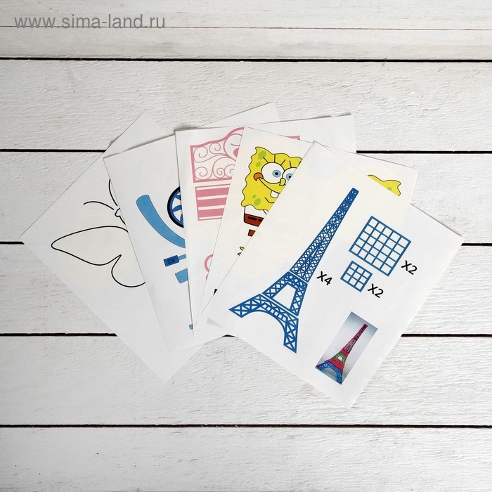 3D ручка 3Dali Plus (KIT FB0021P), ABS и PLA, фиолетовая ( + трафарет и пластик)