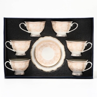 Сервиз фарфоровый чайный, 12 предметов