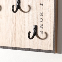 Крючки декоративные дерево "Дом, милый дом" 2,5х19,5х25 см Крючки декоративные дерево "Дом, милый дом" 2,5х19,5х25 см