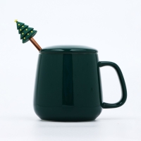 Кружка керамическая с ложкой «Все сбудется», 350 мл Кружка керамическая с ложкой «Все сбудется», 350 мл