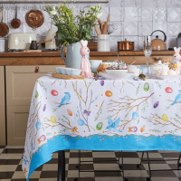 Скатерть Доляна Happy Easter 110х144 см Скатерть Доляна Happy Easter 110х144 см