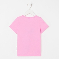 Футболка детская Disney "Минни", рост 110-116 (32), розовый