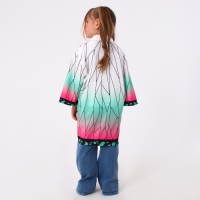 Карнавальное хаори &laquo;Демонический клинок&raquo;, рост 98-152 см, цвет белый