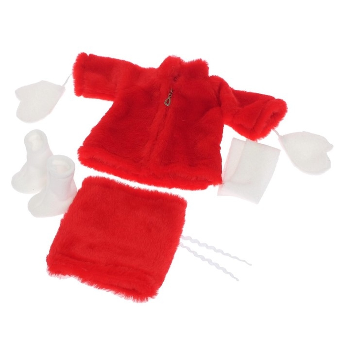 Кукла &laquo;Девочка&raquo; дидактическое пособие + набор одежды, МИКС