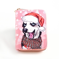 Кошелёк на молнии "Выбражулька", цвет розовый