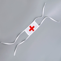 Карнавальный набор «Военная медсестра»: косынка, накидка, повязка, сумка, значок Карнавальный набор «Военная медсестра»: косынка, накидка, повязка, сумка, значок