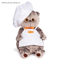 Мягкая игрушка &laquo;Басик шеф-повар&raquo;, 30 см