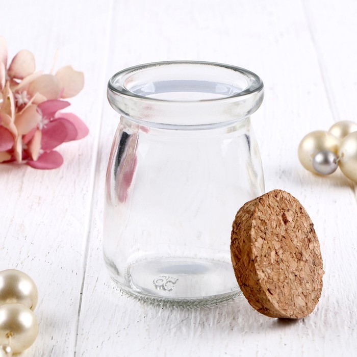 Основа для творчества и декорирования &laquo;Бутылочка&raquo;, с пробкой, 100 мл