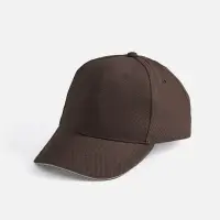 Бейсболка Buffalo, коричневая с бежевым Бейсболка Buffalo, коричневая с бежевым