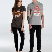 Футболка Hello! I Love You!, серый меланж, размер S Футболка Hello! I Love You!, серый меланж, размер S