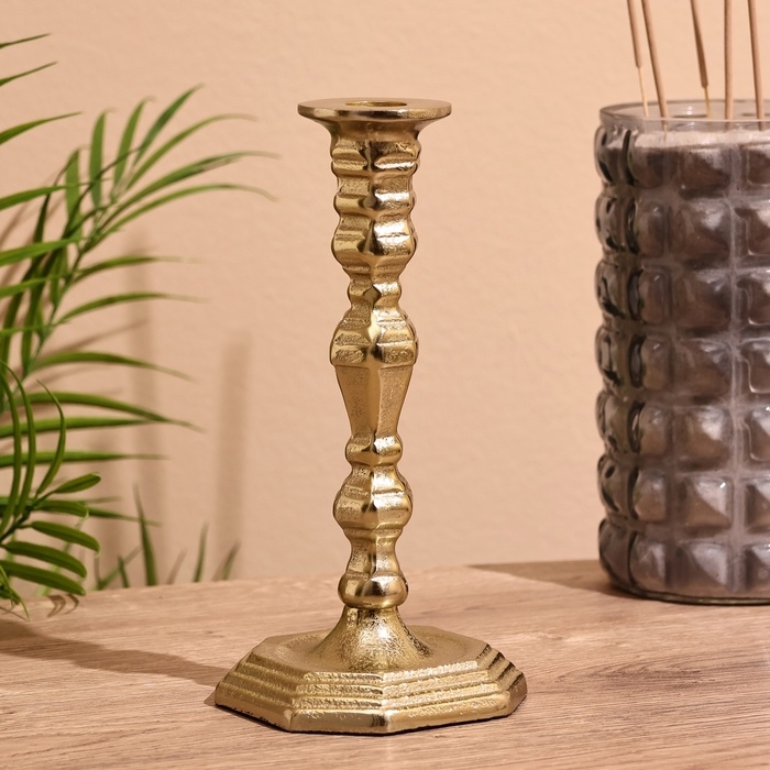 Подсвечник Подсвечник "Антик" 22 см, алюминий