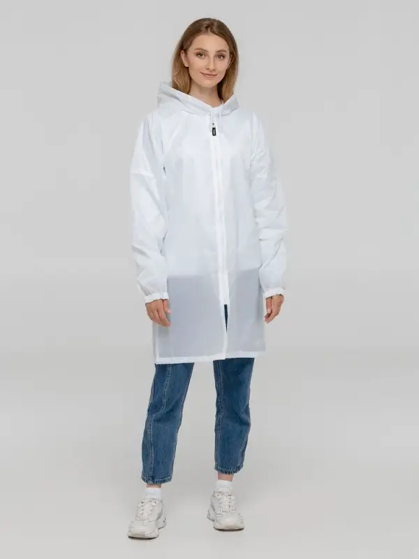 Дождевик &laquo;ХЗ&raquo;, белый, размер S