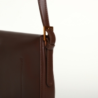 Сумка женская на клапане TEXTURA, средний размер, цвет коричневый Сумка женская на клапане TEXTURA, средний размер, цвет коричневый