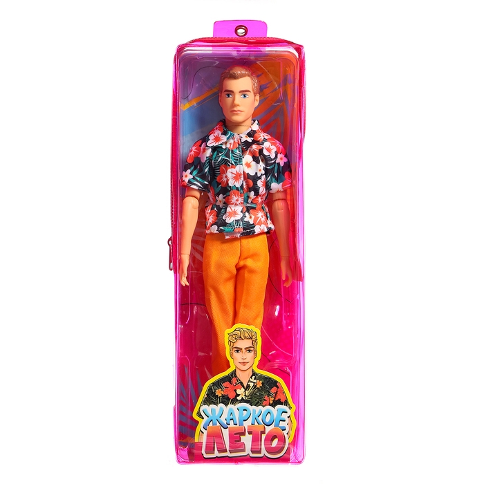 Кукла в пенале &laquo;Жаркое лето&raquo;, рубашка и брюки