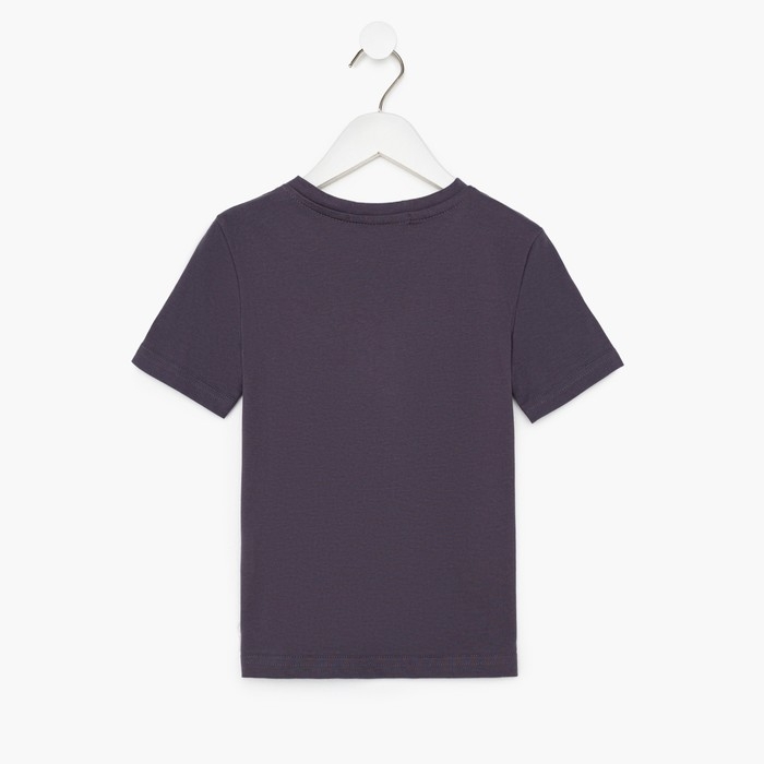 Футболка детская KAFTAN "Xmas family" , размер 34 (122-128), цвет серый