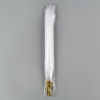 Пампасная искусственная трава, высота 43 см, набор 3 шт., цвет белый