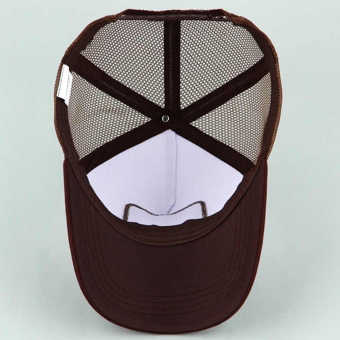 Кепка мужская с сеткой &laquo;Кот&raquo;, р-р 56