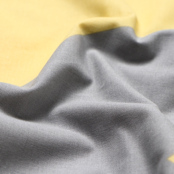 Пододеяльник Этель Желтый Шеврон 145*210 см, 100% хлопок, поплин, 125 г/м&sup2;