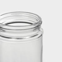 Банка стеклянная для хранения сыпучих продуктов Доляна &laquo;Премиум&raquo;, 700 мл, 20&times;8 см, с металлической крышкой