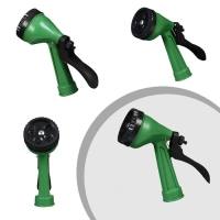 Шланг поливочный резиновый, 12 мм (1/2"), 10 м, в текстильной оплётке, с поливочным пистолетом, цвет МИКС, Greengo Шланг поливочный резиновый, 12 мм (1/2"), 10 м, в текстильной оплётке, с поливочным пистолетом, цвет МИКС, Greengo