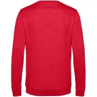 Свитшот унисекс Set In, красный меланж, размер S