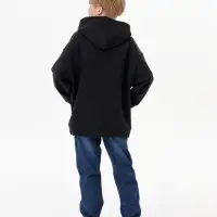 Худи детское оверсайз Houdini, черное, 6 лет