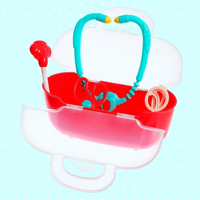 Игровой набор &laquo;Доктор&raquo;, 8 предметов, в чемоданчике