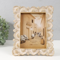 Фоторамка полистоун 13х18 см "Ромашки и веера" песочное золото 19,2х1,7х23,7 см Фоторамка полистоун 13х18 см "Ромашки и веера" песочное золото 19,2х1,7х23,7 см