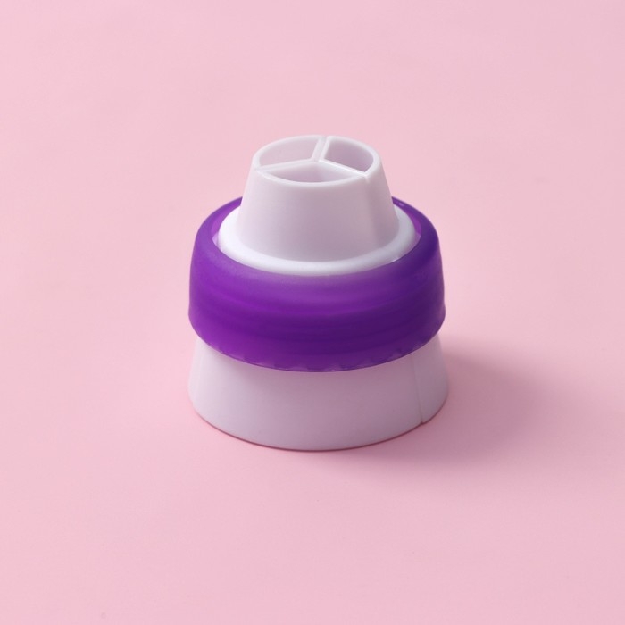 Набор кондитерский 12 предметов: 8 насадок d=3,7 см, адаптер d=4 см, 3 мешка 22×32 см, насадки МИКС Набор кондитерский 12 предметов: 8 насадок d=3,7 см, адаптер d=4 см, 3 мешка 22×32 см, насадки МИКС