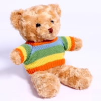 Мягкая игрушка «Мишка в футболке», 30 см, цвета МИКС Мягкая игрушка «Мишка в футболке», 30 см, цвета МИКС