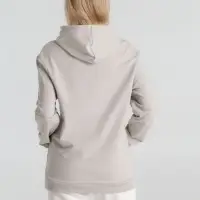 Толстовка с капюшоном унисекс Hoodie, дымчато-серая, размер S