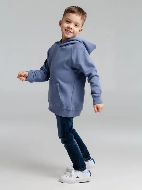 Толстовка детская Stellar Kids, синяя, на рост 96-104 см (4 года)