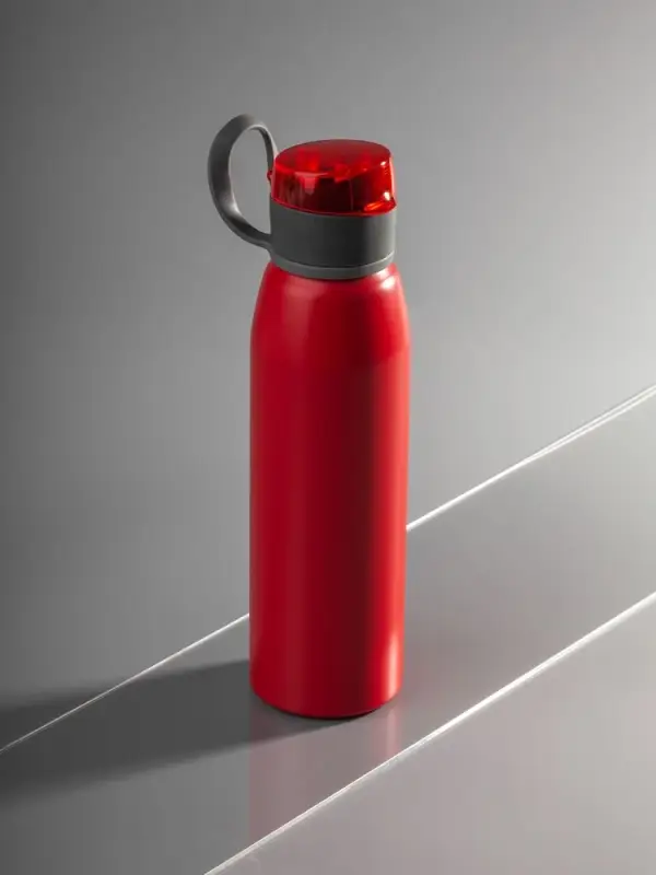 Бутылка для воды Billy Gym, матовая красная Бутылка для воды Billy Gym, матовая красная