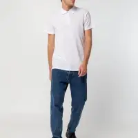 Рубашка поло мужская Summer 170 светло-серый меланж, размер XXL