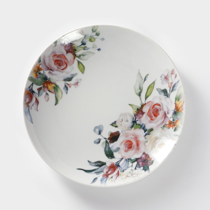 Тарелка фарфоровая &laquo;Верона&raquo;, d=27 см, белая