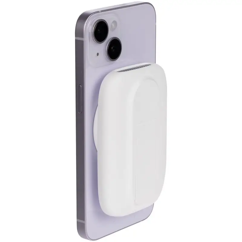 Универсальный магнитный аккумулятор Feel Motion, 5000 мАч, белый Универсальный магнитный аккумулятор Feel Motion, 5000 мАч, белый