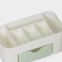 Органайзер для хранения мелочей &laquo;Эргономика&raquo;, 21&times;10,5&times;10 см, 6 секций, цвет МИКС