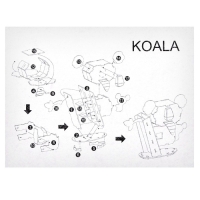 Набор для творчества создние 3D фигурки «Коала» Набор для творчества создние 3D фигурки «Коала»