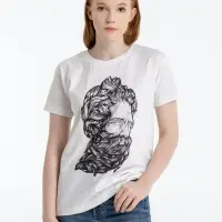 Футболка Tattoo, белая, размер M