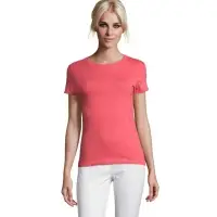 Футболка женская Regent Women розовая (коралловая), размер L Футболка женская Regent Women розовая (коралловая), размер L