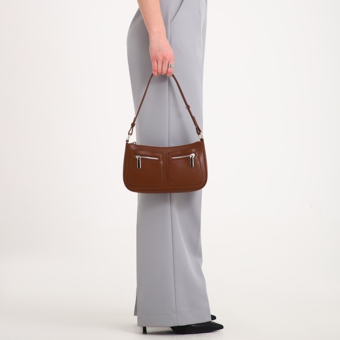 Сумка женская TEXTURA, маленький размер, цвет коричневый Сумка женская TEXTURA, маленький размер, цвет коричневый