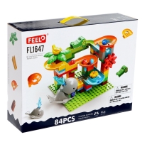 Конструктор Шарики «Кит-горка», 84 детали Конструктор Шарики «Кит-горка», 84 детали