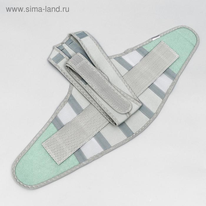 Корректор осанки НТ-КР-028, усиленный, 4 ребра, размер XS, цвет серый Корректор осанки НТ-КР-028, усиленный, 4 ребра, размер XS, цвет серый